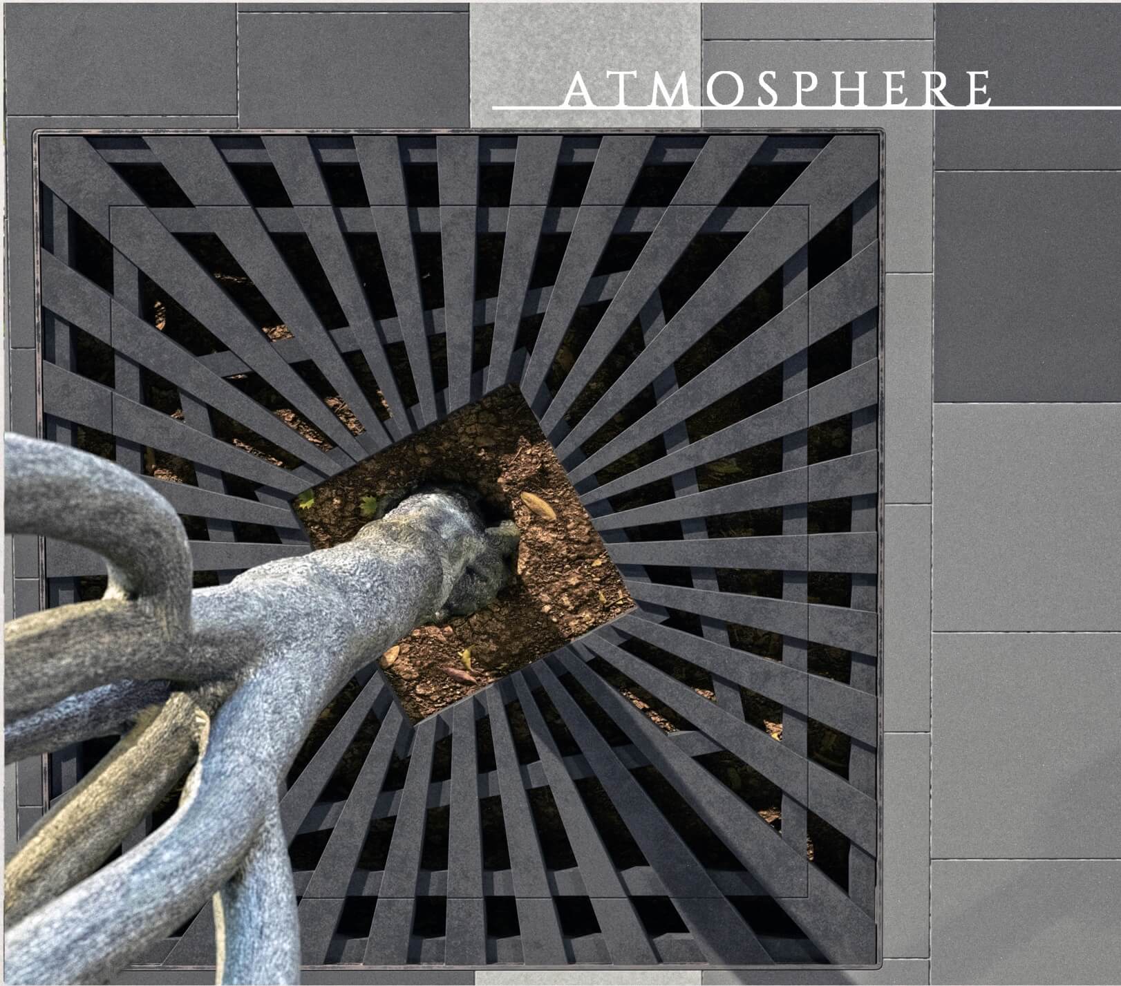 Приствольная решетка для дерева ZKING ATMOSPHERE 1.2х1.2м Черная в Урае фото