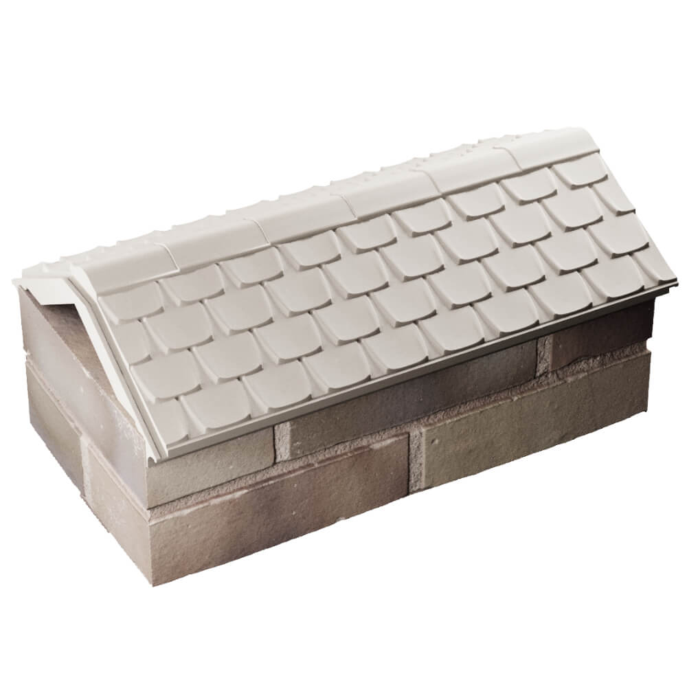 Парапет Zking Эльбрус Бежевый с посадкой на 1 кирпич (255мм) в Урае фото