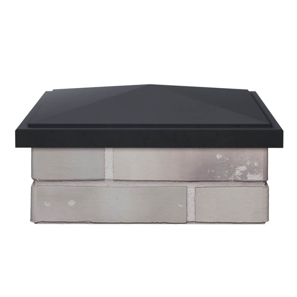 Колпак Zking БонаМоно Серый на столб 1.5х1.5 кирпича (385х385, 400х400мм) Урай фото