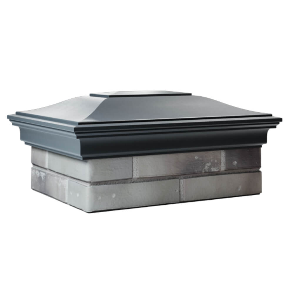 Колпак Zking Монблан Серый на столб 2х1.5 кирпича (515х385мм) в Урае фото