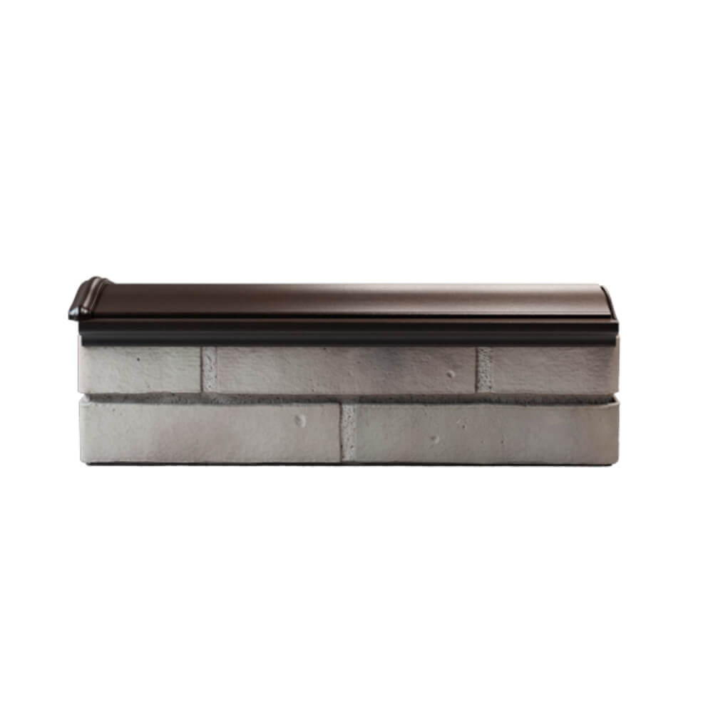 Парапет Zking Монблан Коричневый посадка на 0.5 кирпича (130мм) в Урае фото