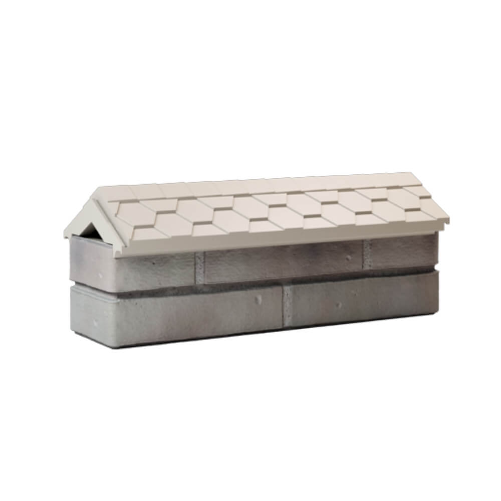 Парапет Zking Эверест Бежевый с посадкой на 0.5 кирпича (130мм) Урай фото