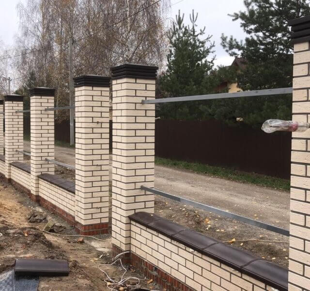 Колпак Zking Бона ХайТек Коричневый на столб 1.5х1.5 кирпича (385х385мм) в Урае фото