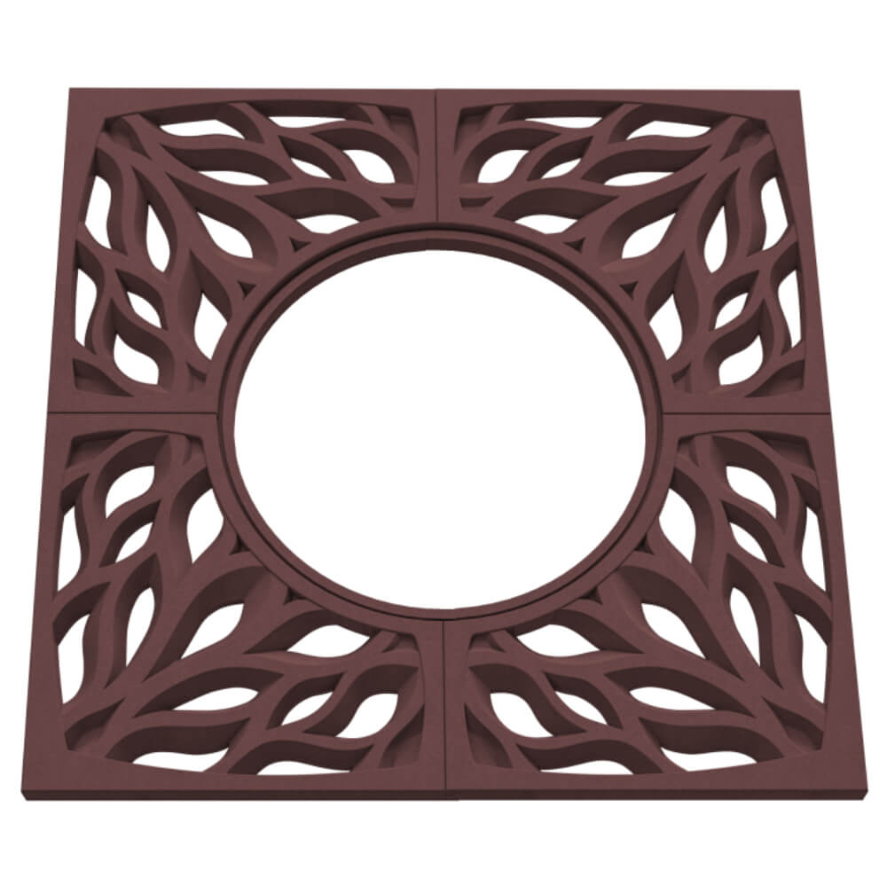 Приствольная решетка для дерева ZKING CRUST 1.2х1.2м Коричневая в Урае фото