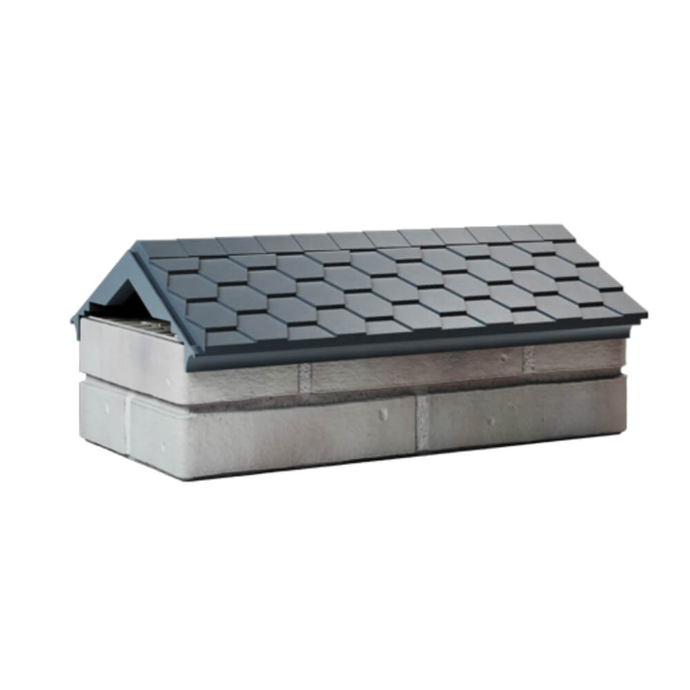 Парапет Zking Эверест Серый с посадкой на 1 кирпич (200/225/255мм) Урай фото