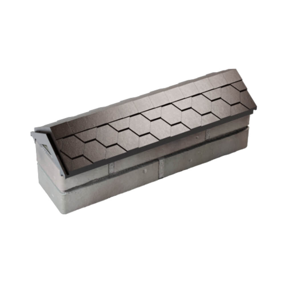 Парапет Zking Эверест Коричневый с посадкой на 0.5 кирпича (130мм) в Урае фото