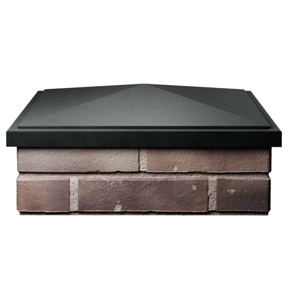 Колпак Zking БонаМоно Черный на столб 2х2 кирпича (515х515, 530х530мм) Урай фото