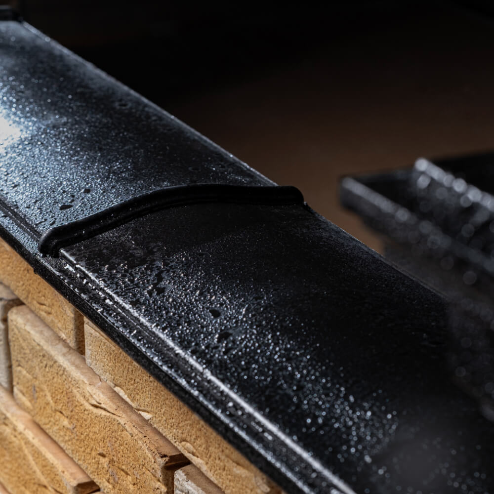 Парапет Zking Монблан Черный посадка на 0.5 кирпича (130мм) в Урае фото