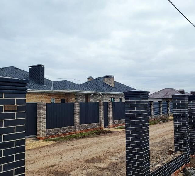 Колпак Zking Бона ХайТек Серый на столб 1.5х1.5 кирпича (385х385мм) в Урае фото