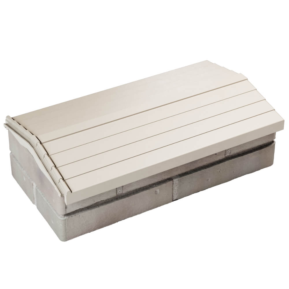 Парапет Zking Бона ХайТек Бежевый с посадкой на 1 кирпич (200/225/255мм) в Урае фото