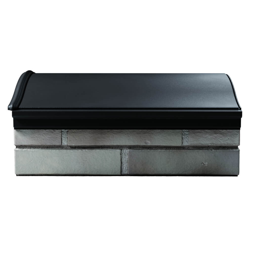 Парапет Zking Монблан Черный посадка на 1.5 кирпича (355/385мм) в Урае фото