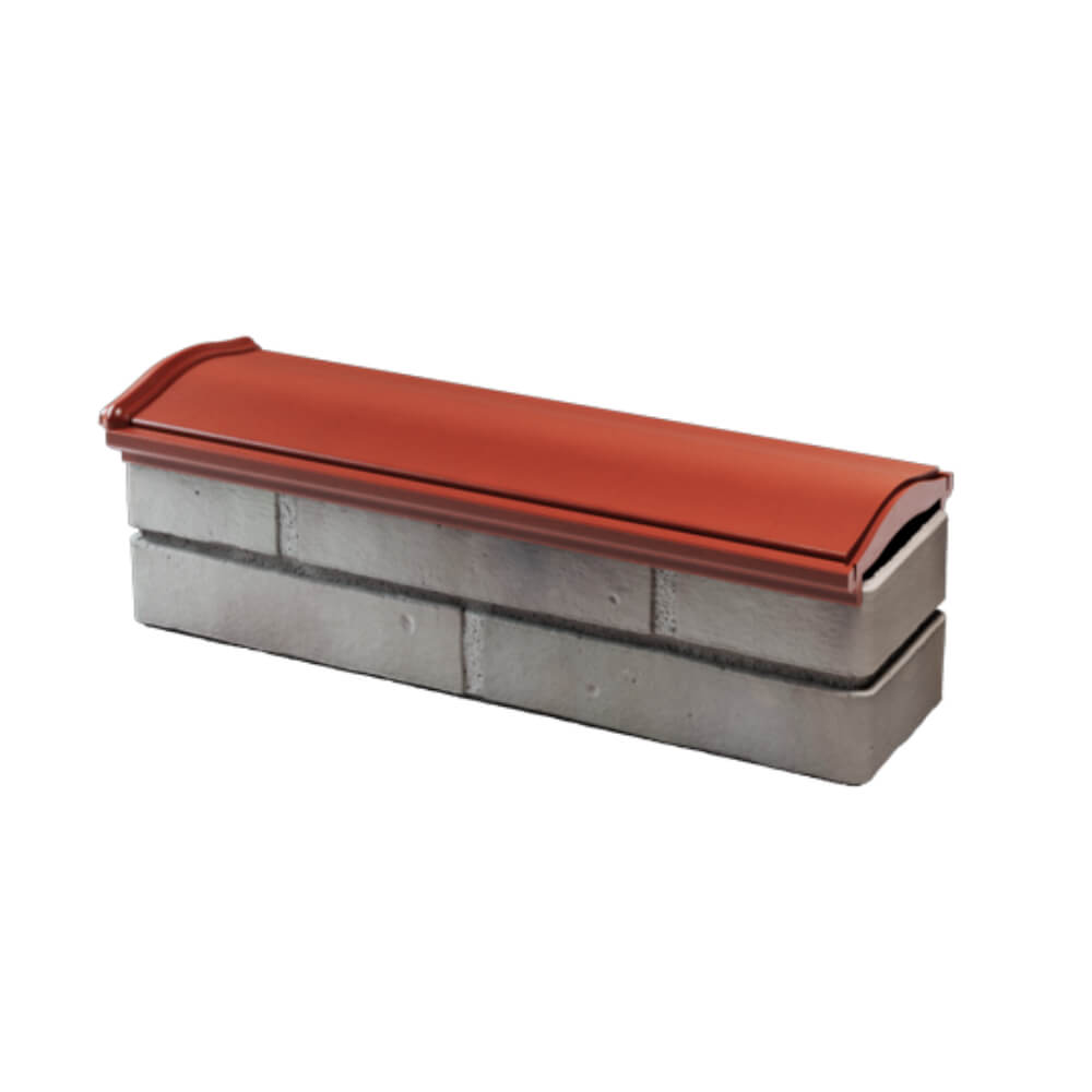 Парапет Zking Монблан Красный посадка на 0.5 кирпича (130мм) в Урае фото