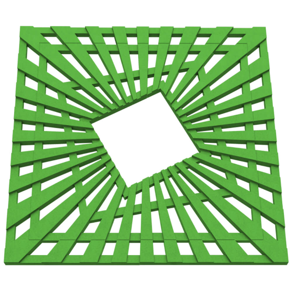 Приствольная решетка для дерева ZKING ATMOSPHERE 1.2х1.2м Зеленая в Урае фото