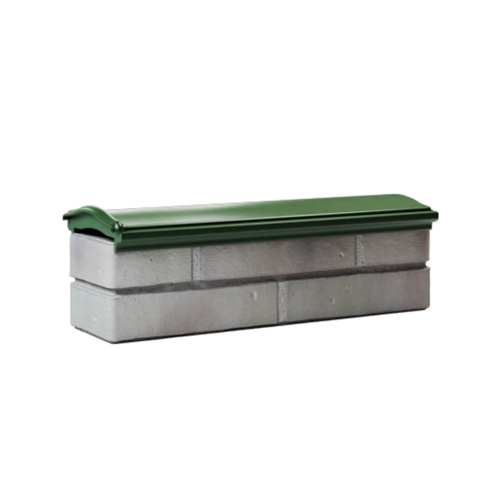 Парапет Zking Монблан Зеленый посадка на 0.5 кирпича (130мм) Урай фото