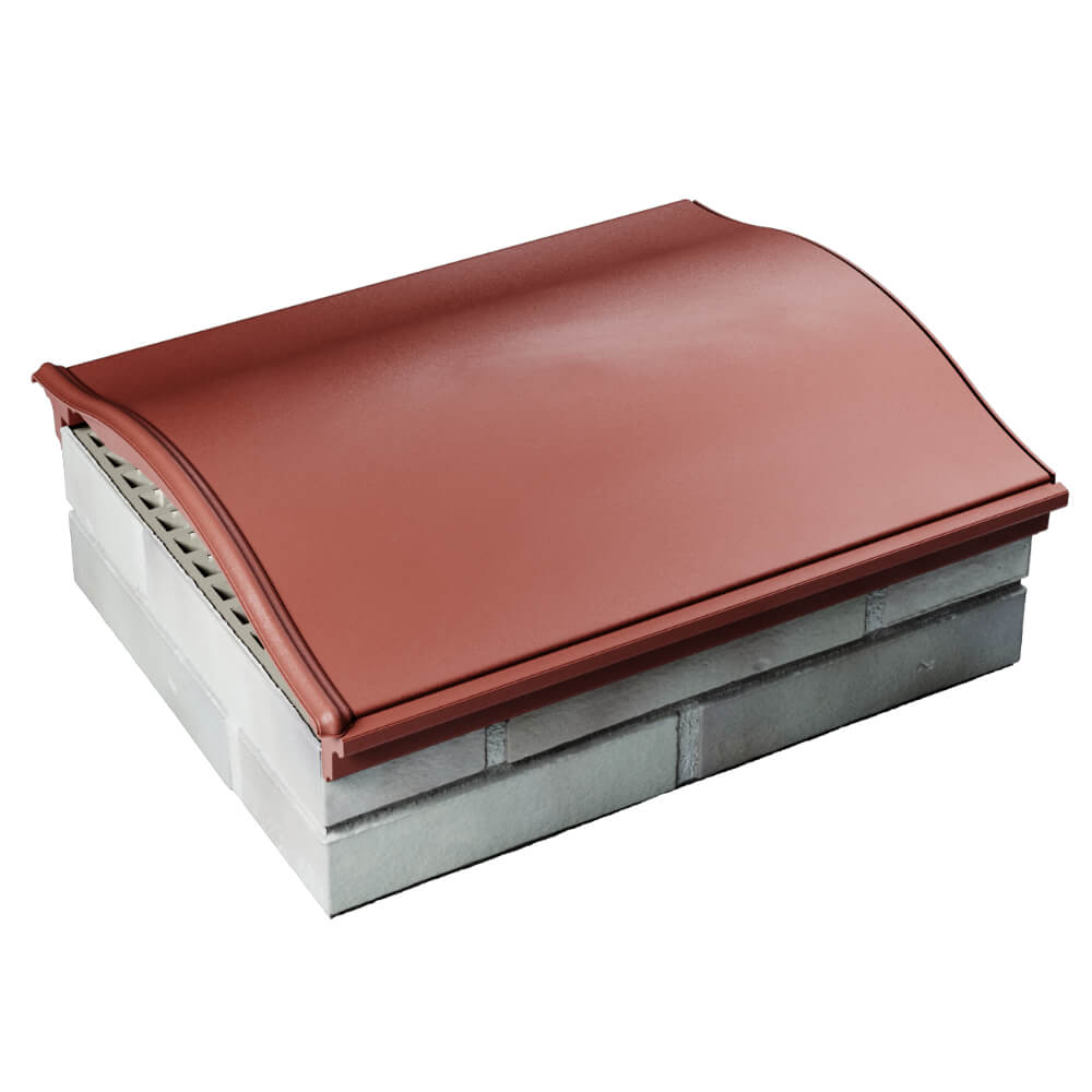 Парапет Zking Монблан Красный посадка на 1.5 кирпича (355/385мм) в Урае фото