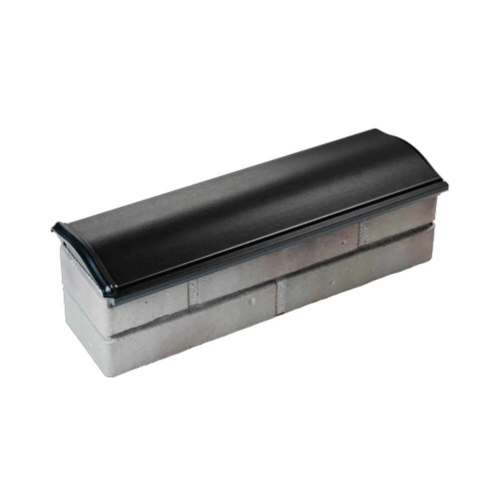 Парапет Zking Монблан Черный посадка на 0.5 кирпича (130мм) в Урае фото