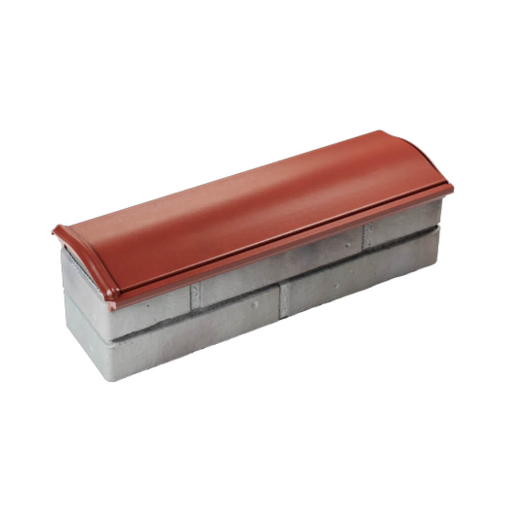 Парапет Zking Монблан Красный посадка на 0.5 кирпича (130мм) в Урае фото