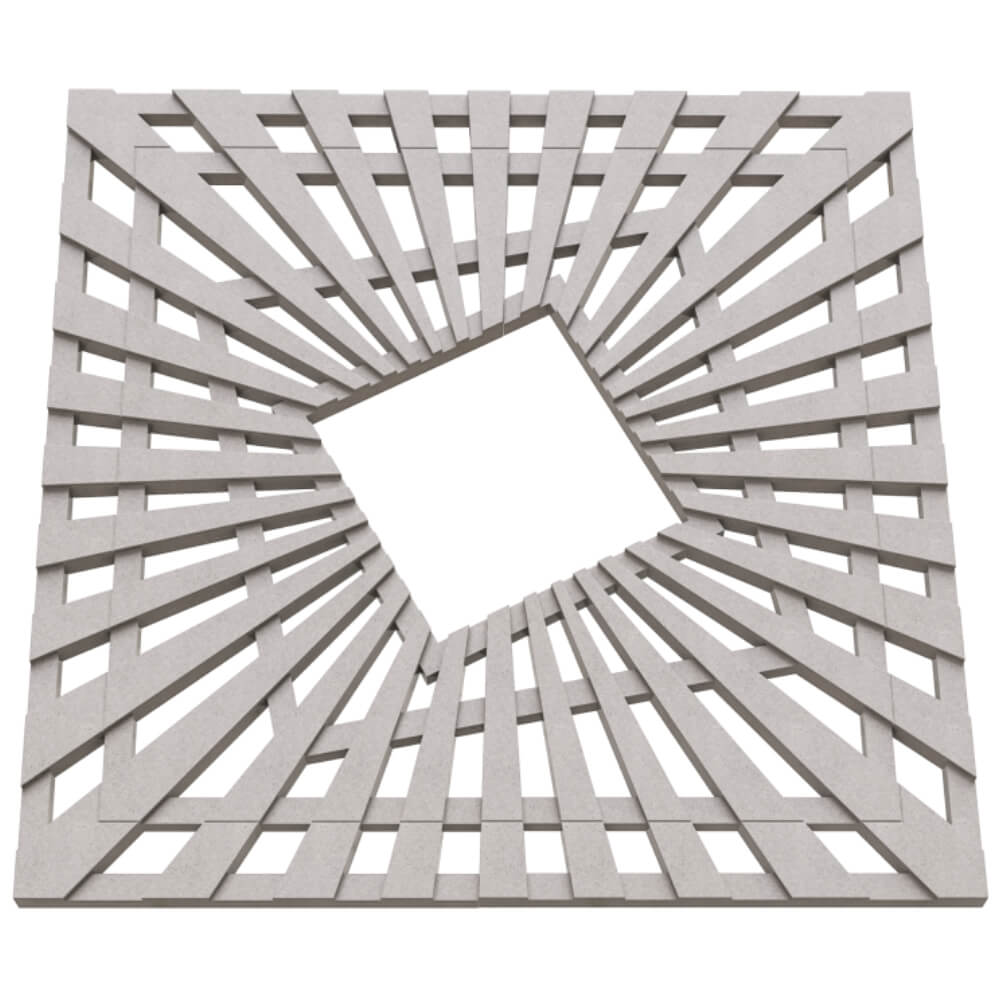 Приствольная решетка для дерева ZKING ATMOSPHERE 1.2х1.2м Бежевая в Урае фото