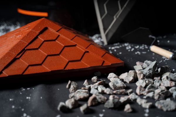 Колпак Zking Эверест Красный на столб 1.5х1.5 кирпича (390х390мм) в Урае фото