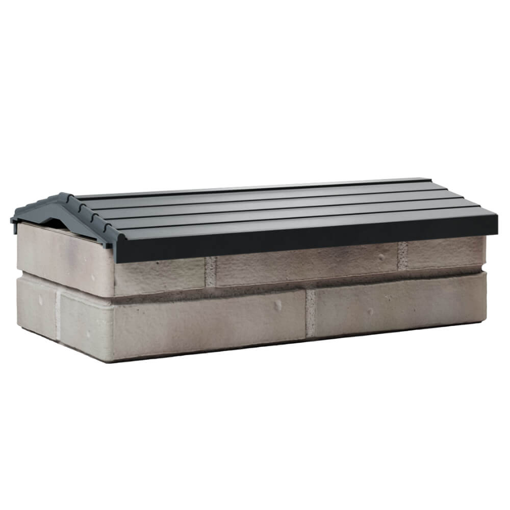 Парапет Zking Бона ХайТек Серый с посадкой на 1 кирпич (200/225/255мм) Урай фото