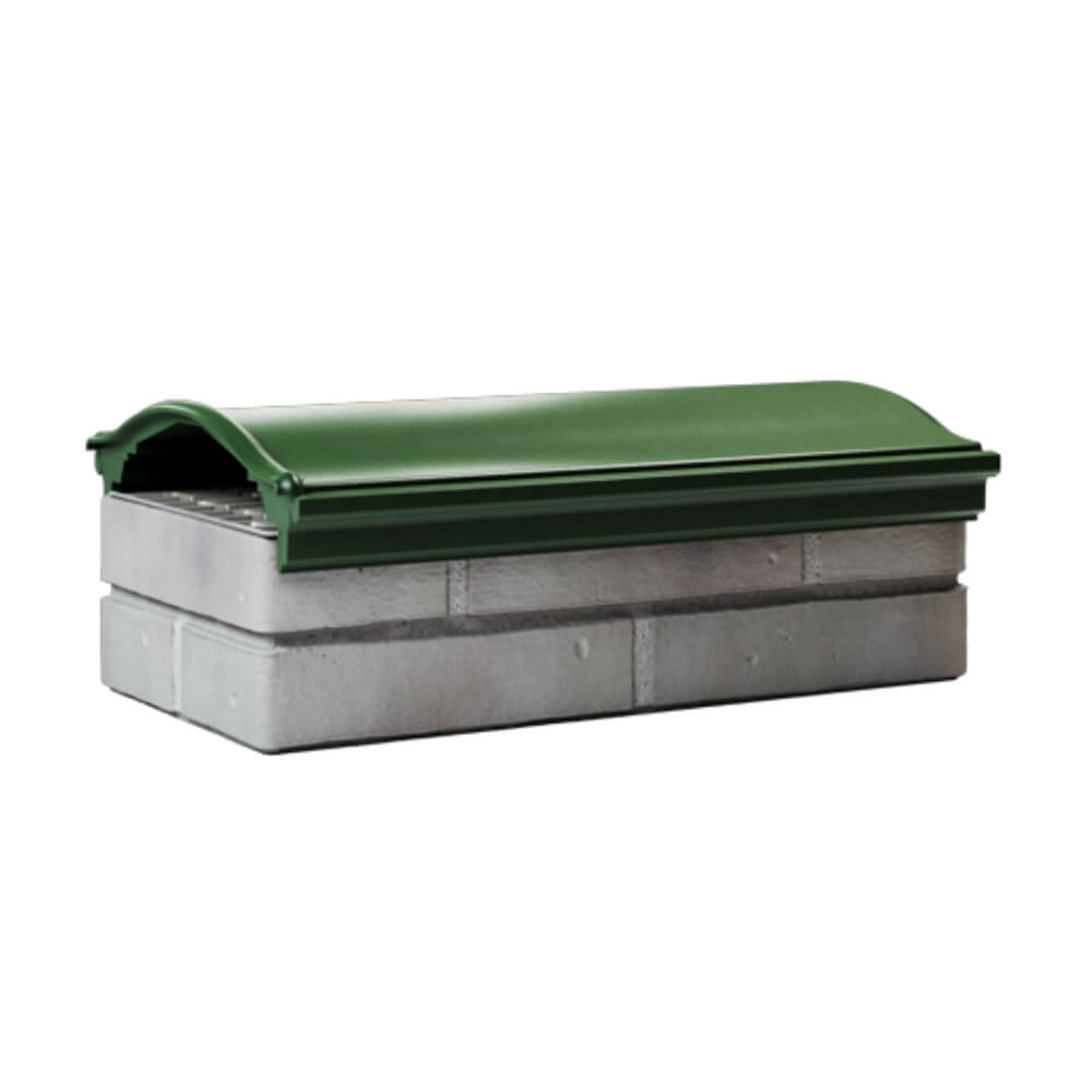 Парапет Zking Монблан Зеленый посадка на 1 кирпич (200/225/255мм) Урай фото