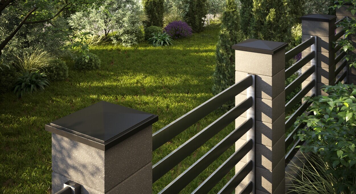 Колпак Zking БонаМоно Коричневый на столб 1.5х1.5 кирпича (385х385, 400х400мм) в Урае фото