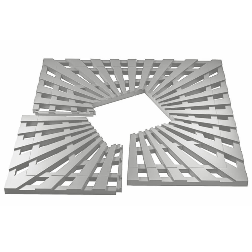 Приствольная решетка для дерева ZKING ATMOSPHERE 1.2х1.2м Бежевая в Урае фото