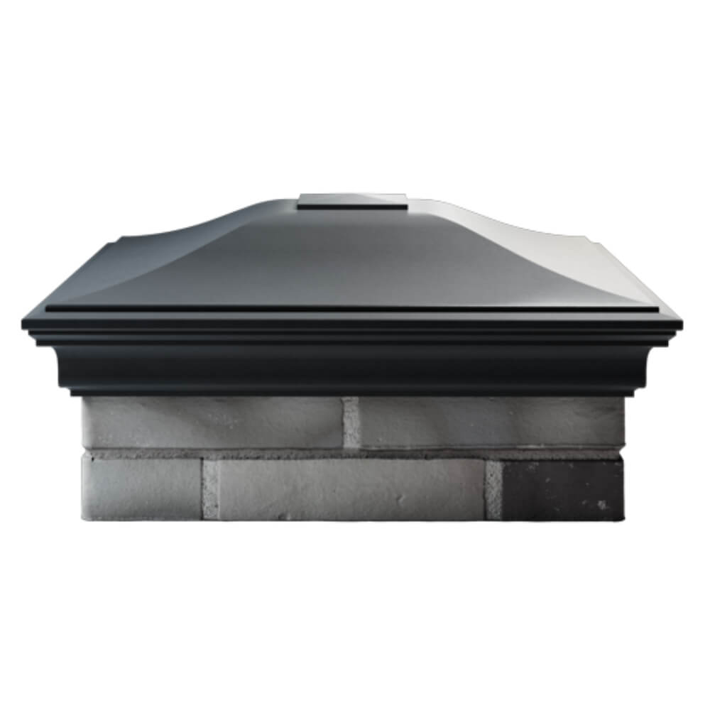 Колпак Zking Монблан Серый на столб 2х2 кирпича (515х515мм) в Урае фото