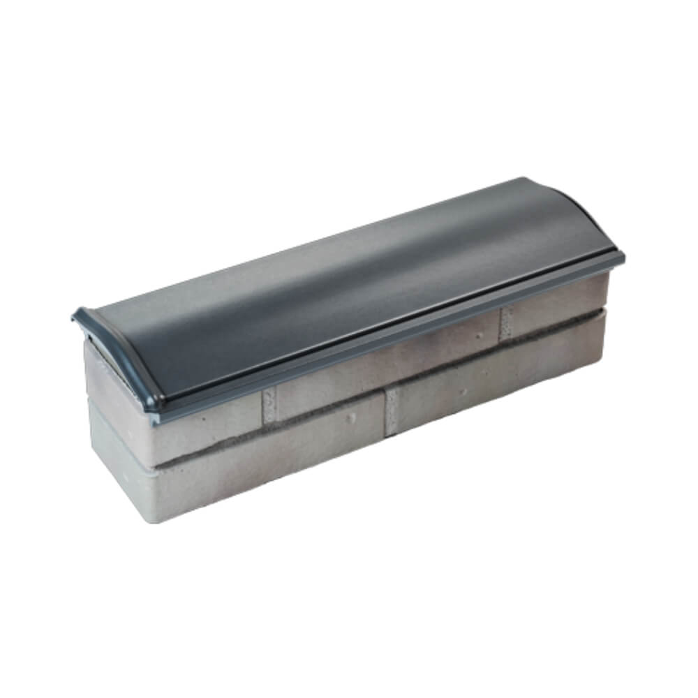 Парапет Zking Монблан Серый посадка на 0.5 кирпича (130мм) в Урае фото