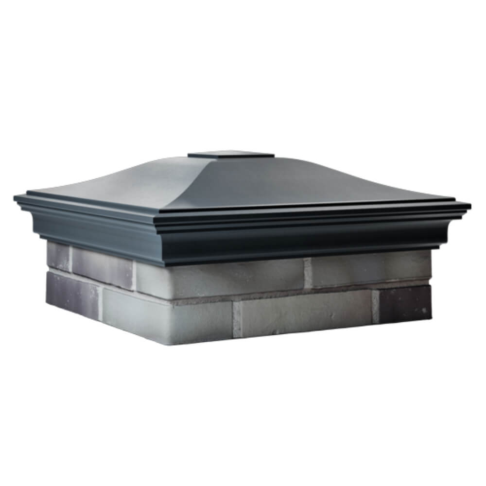 Колпак Zking Монблан Серый на столб 2х2 кирпича (515х515мм) в Урае фото