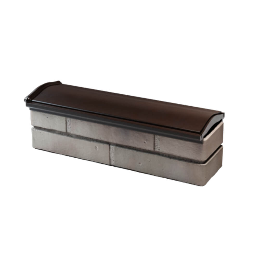 Парапет Zking Монблан Коричневый посадка на 0.5 кирпича (130мм) в Урае фото