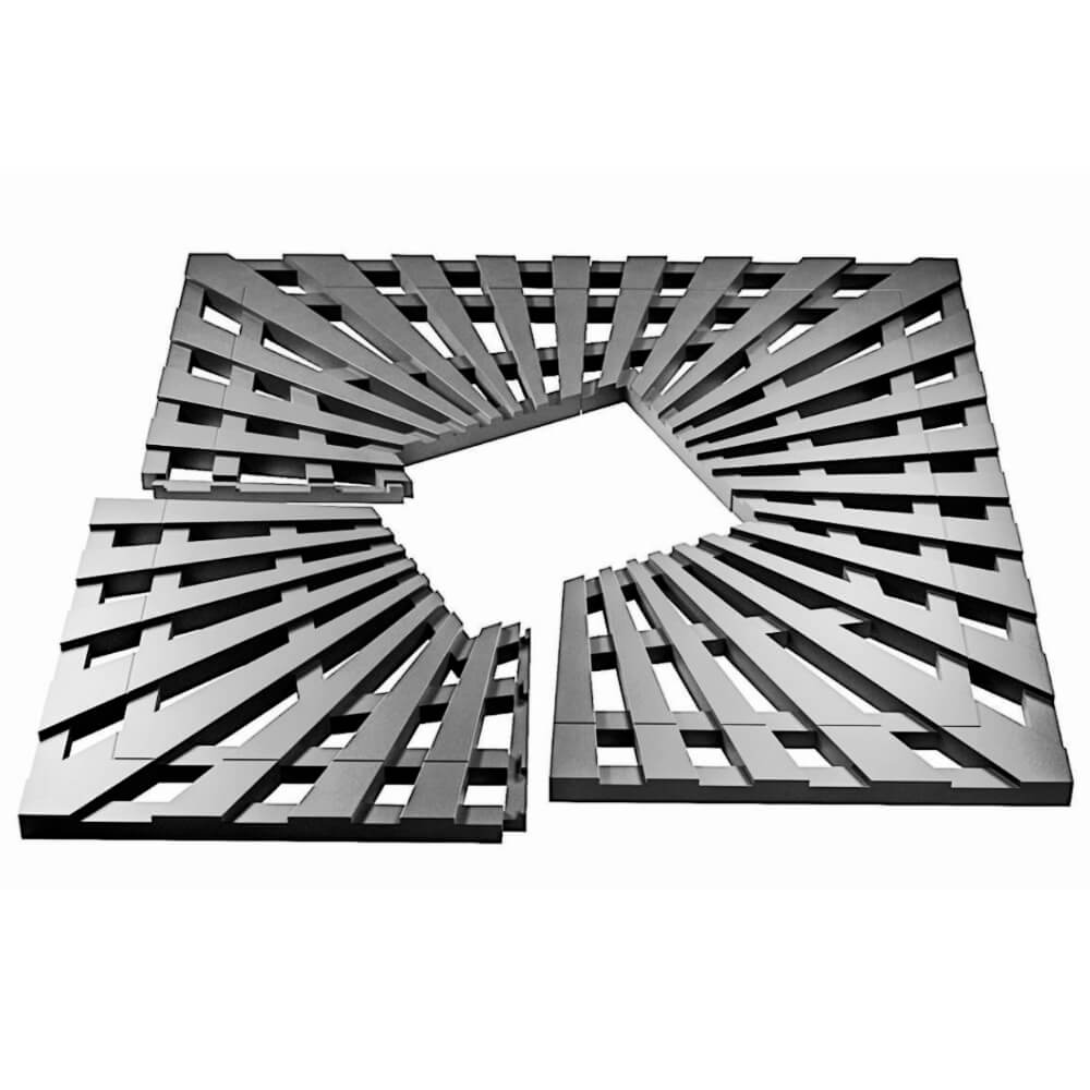 Приствольная решетка для дерева ZKING ATMOSPHERE 1.2х1.2м Серая в Урае фото