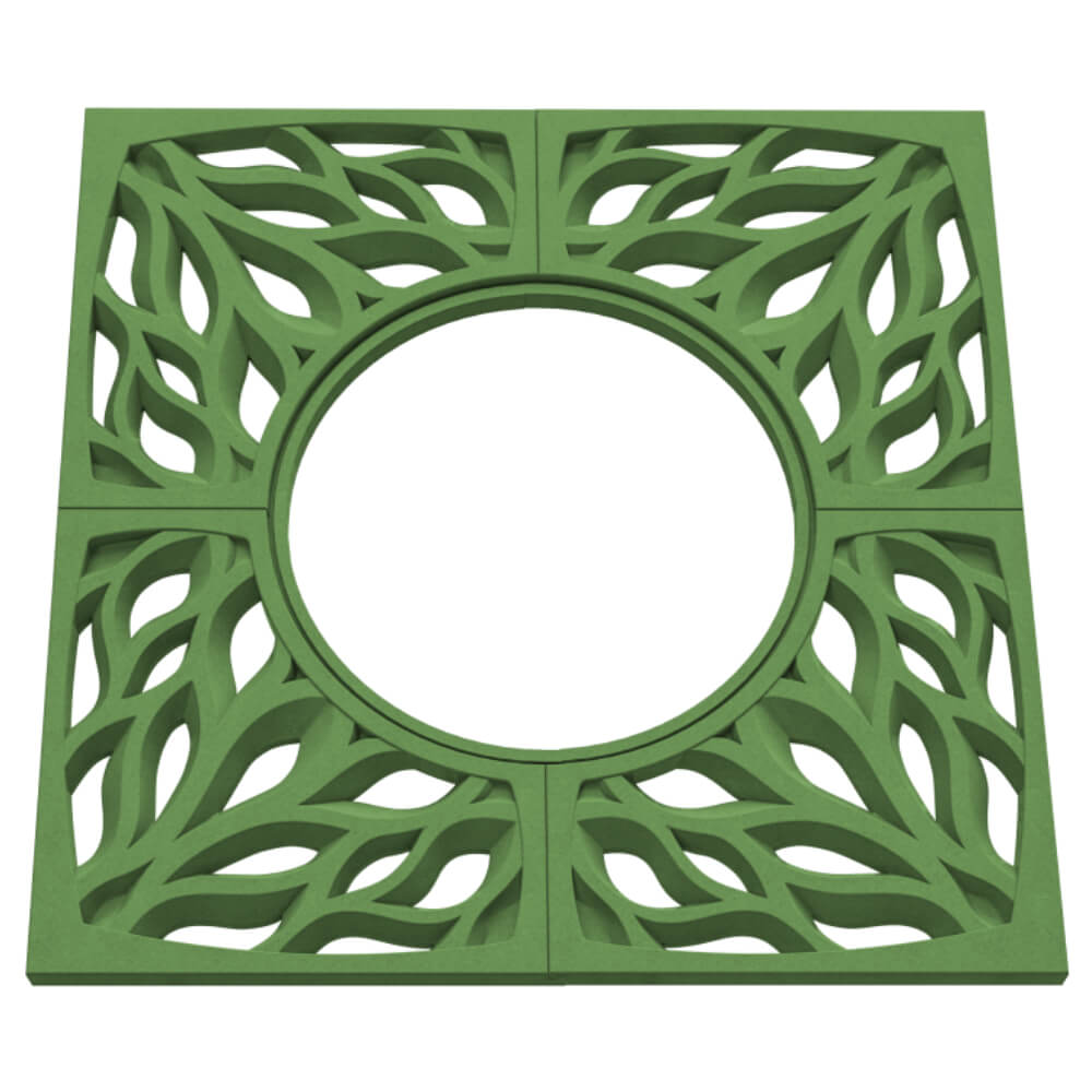 Приствольная решетка для дерева ZKING CRUST 1.2х1.2м Зеленая в Урае фото