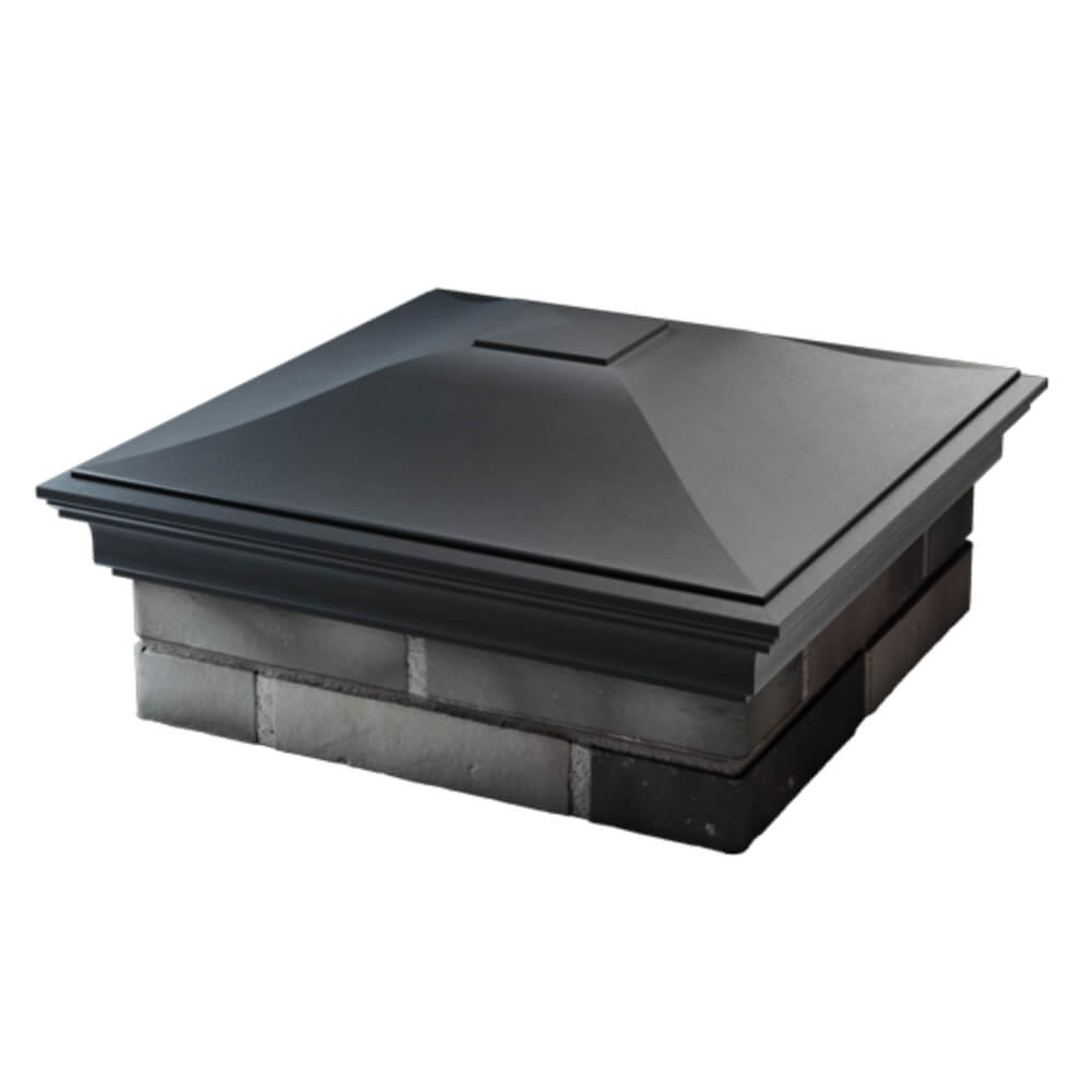 Колпак Zking Монблан Серый на столб 2х2 кирпича (515х515мм) в Урае фото