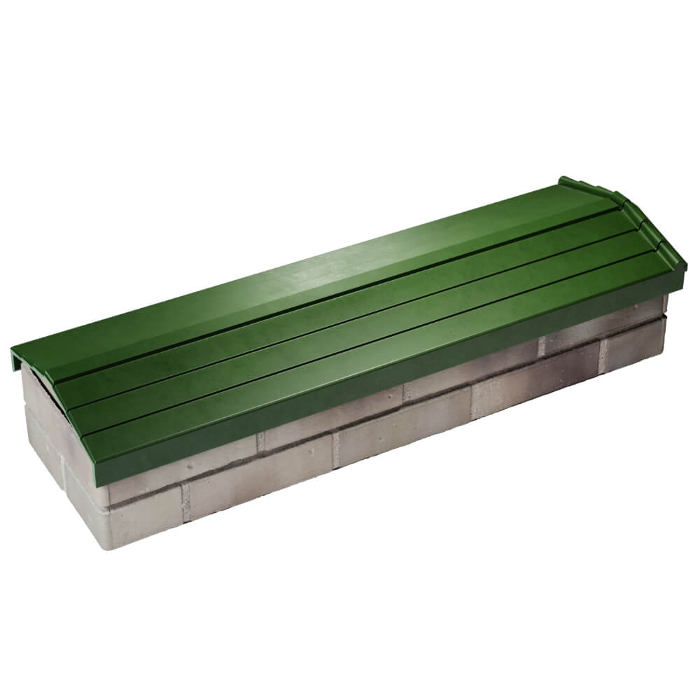 Парапет Zking Бона ХайТек Зеленый посадка на 0.5 кирпича (130мм) в Урае фото