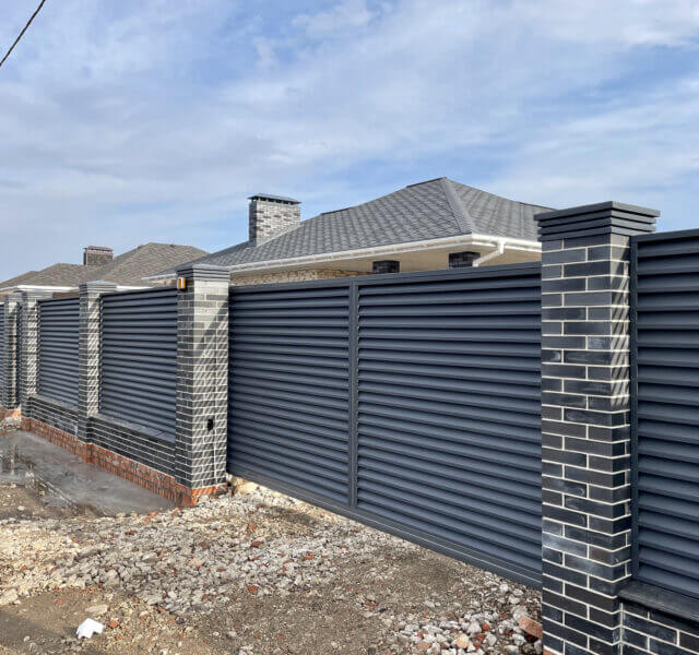 Колпак Zking Бона ХайТек Серый на столб 1.5х1.5 кирпича (385х385мм) в Урае фото