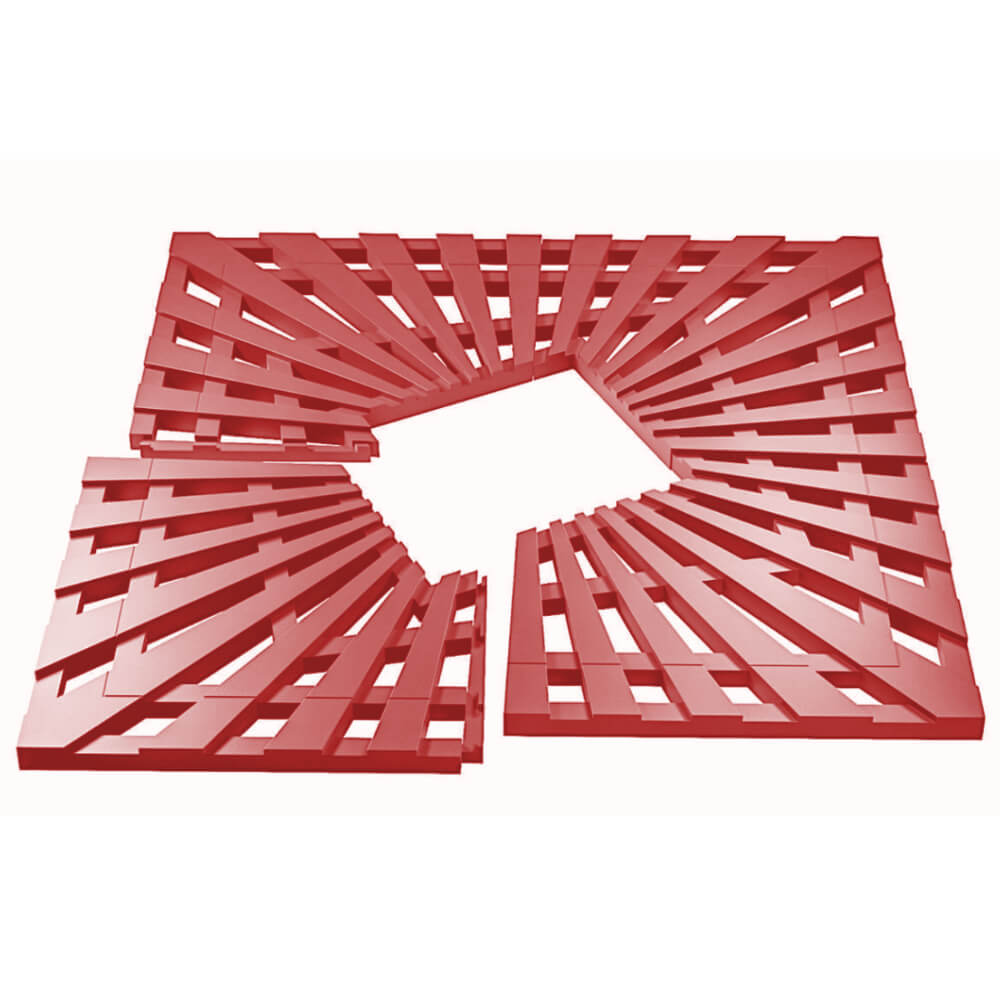 Приствольная решетка для дерева ZKING ATMOSPHERE 1.2х1.2м Красная в Урае фото