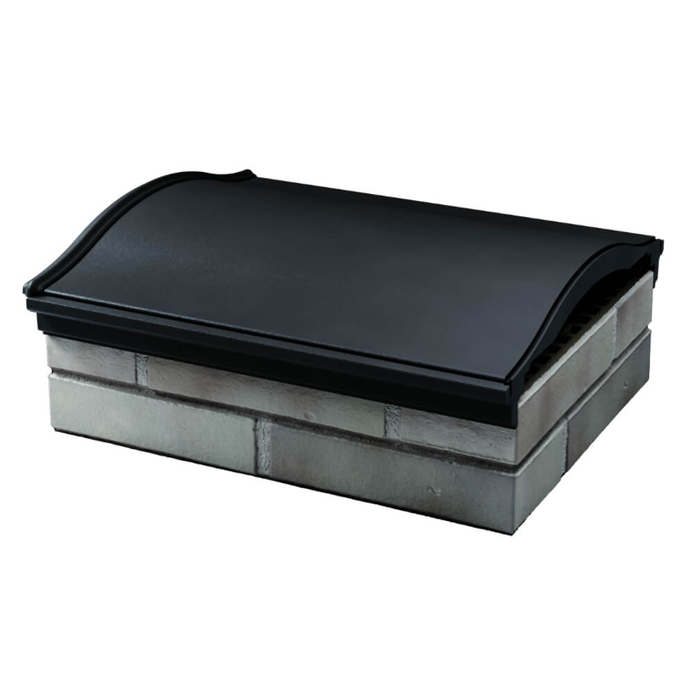 Парапет Zking Монблан Черный посадка на 1.5 кирпича (355/385мм) в Урае фото