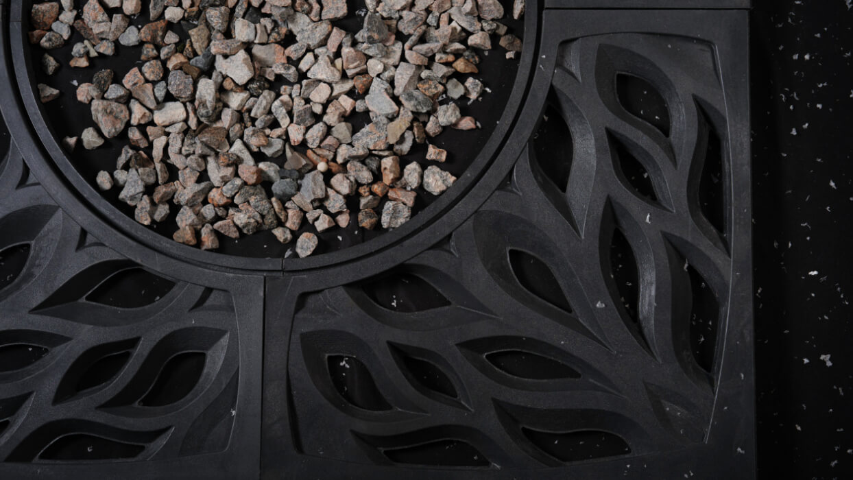 Приствольная решетка для дерева ZKING CRUST 1.2х1.2м Черная в Урае фото