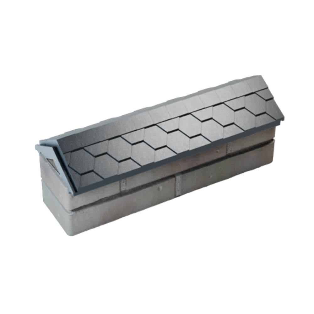 Парапет Zking Эверест Серый с посадкой на 0.5 кирпича (130мм) в Урае фото