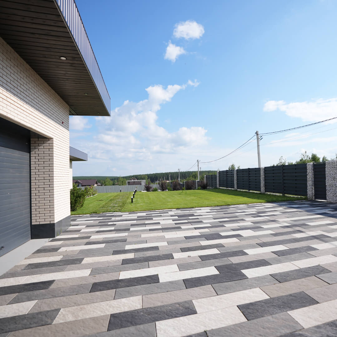 Шаговая плита STONE Графитовый Серый 990х330х55мм в Урае фото